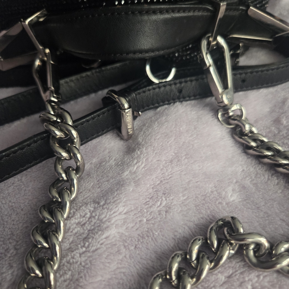 Versace Collection Black Studded Backpack - Picture 10 of 14